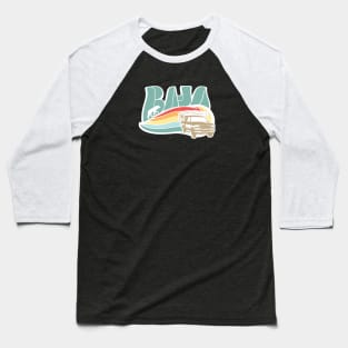 Baja Retro Road Trip by Chasing Scale Baseball T-Shirt